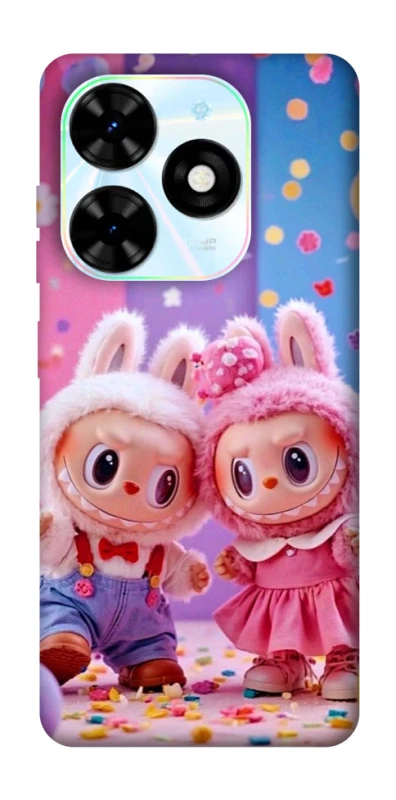 Чохол на TECNO Spark Go 2024 Labubu twins ver.3 фото 1 з 1