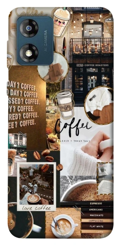 Чохол на Motorola Moto E13 Coffee vibes фото 1 з 1