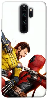Чехол на Xiaomi Redmi Note 8 Pro Deadpool and Wolverine фото 1 из 1
