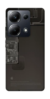 Чехол на Xiaomi Poco M6 Pro 4G iPhone 17 фото 1 из 1