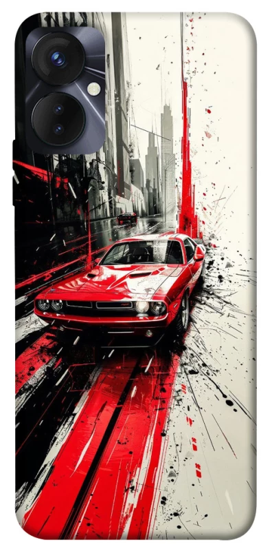 Чехол на TECNO Spark 9 Pro (KH7n) Painted Mustang фото 1 из 1