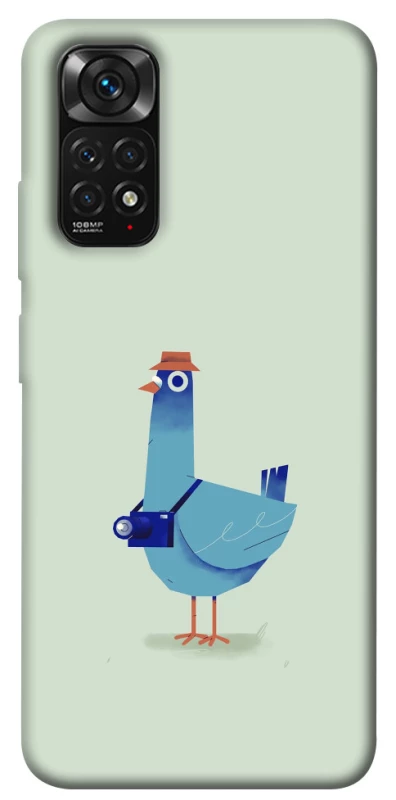 Чохол на Xiaomi Redmi Note 11 (Global) / Note 11S Голуб-детектив фото 1 з 1