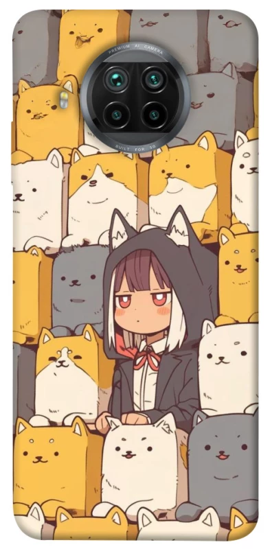 Чохол на Xiaomi Mi 10T Lite / Redmi Note 9 Pro 5G Like a cat фото 1 з 1