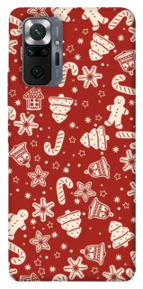 Чохол на Xiaomi Redmi Note 10 Pro Новорічний v3 фото 1 з 1