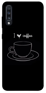 Чехол на Samsung Galaxy A70 (A705F) Black coffee фото 1 из 1