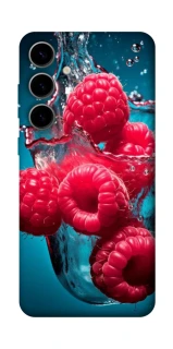 Чехол на Samsung Galaxy S25 FE Малинка в воде фото 1 из 1