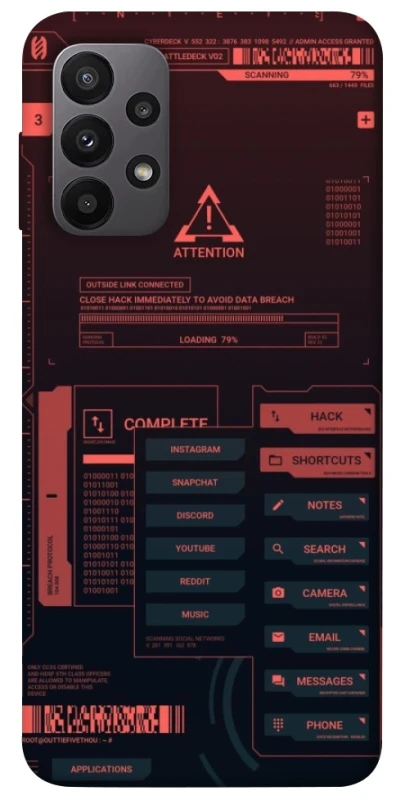 Чохол на Samsung Galaxy A23 4G Attention фото 1 з 1