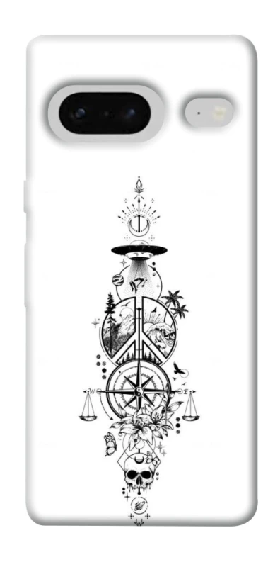 Чехол на Google Pixel 7 Tattoo ver.7 фото 1 из 1