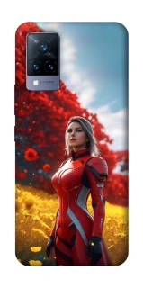 Чохол на Vivo V21 Cyber space girl ver.5 фото 1 з 1