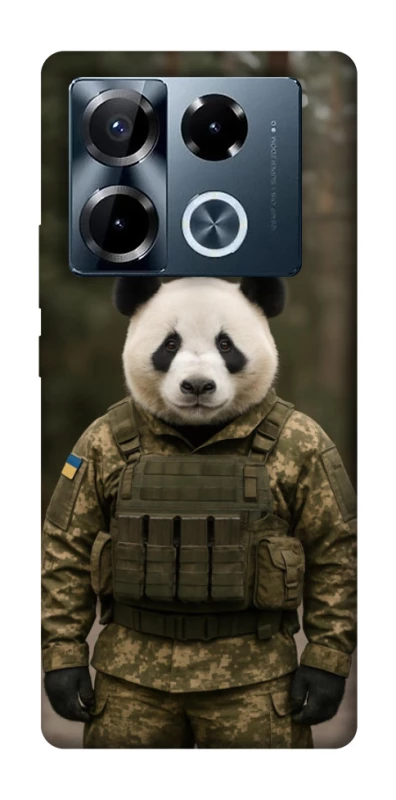 Чохол на Infinix Note 40 Pro 4G Панда захисник фото 1 з 1