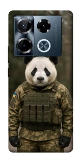 Чехол на Infinix Note 40 Pro 4G Панда защитник фото 1 из 1