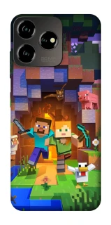 Чехол на ZTE Blade V50 Design 4G Minecraft game фото 1 из 1