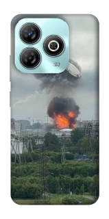 Чохол на ZTE Blade A75 4G Moscow never sleeps ver.4 фото 1 з 1