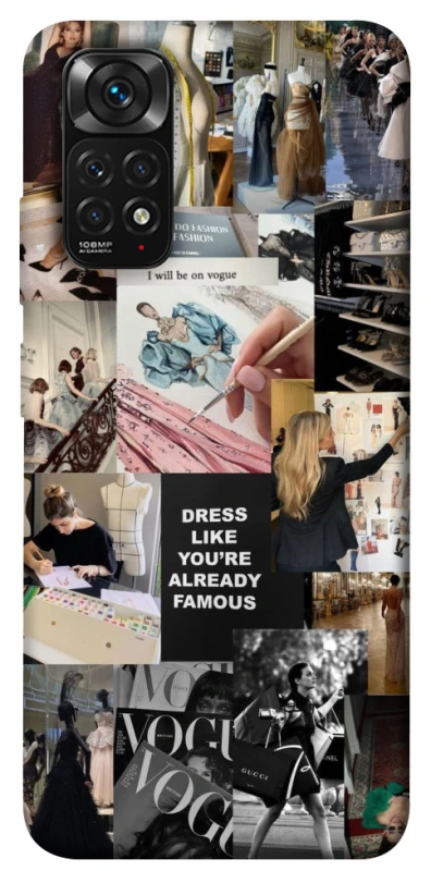 Чохол на Xiaomi Redmi Note 11 (Global) / Note 11S Fashion collage ver.11 фото 1 з 1