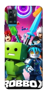 Чохол на ZTE Blade A71 Roblox gaming heroes фото 1 з 1