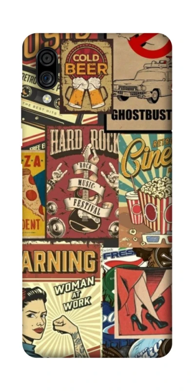 Чохол на ZTE Blade A5 (2020) Retro collage ver.2 фото 1 з 1