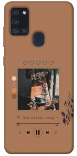 Чехол на Samsung Galaxy A21s Coffee player фото 1 из 1