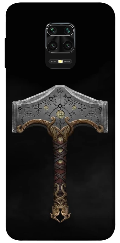 Чехол на Xiaomi Redmi Note 9s / Note 9 Pro / Note 9 Pro Max Мьёльнир фото 1 из 1