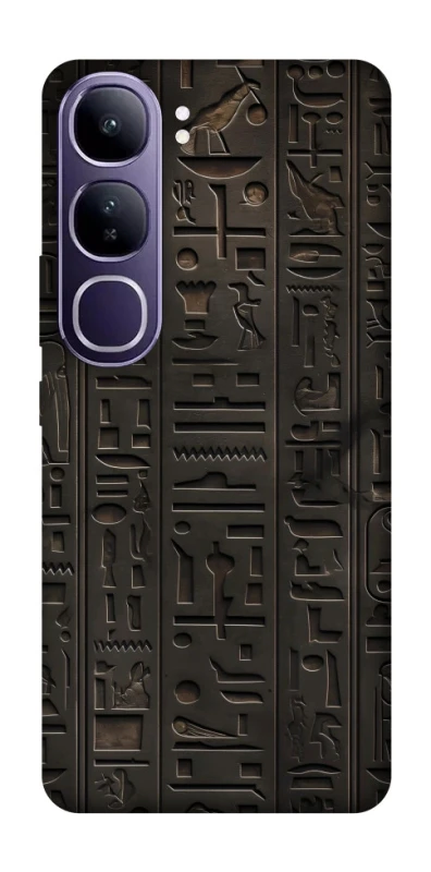Чохол на Vivo Y300 Hieroglyphs фото 1 з 1