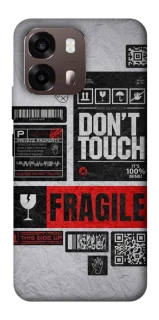 Чехол на Oppo A6 Don't touch фото 1 из 2
