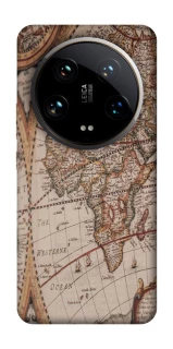 Чехол на Xiaomi 14 Ultra Карта путешествий фото 1 из 1