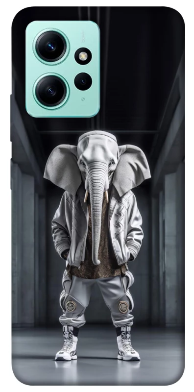 Чехол на Xiaomi Redmi Note 12 4G Слон v2 фото 1 из 1