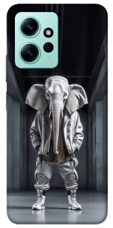 Чехол на Xiaomi Redmi Note 12 4G Слон v2 фото 1 из 1