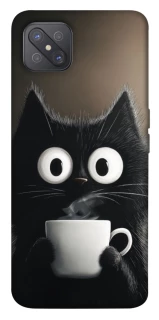 Чехол на Oppo A92s morning cat фото 1 из 1