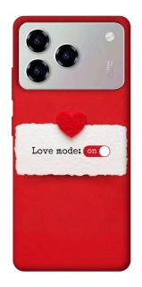 Чохол на ZTE Blade A76 Love Mode ON фото 1 з 1
