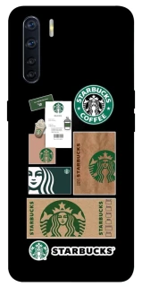 Чехол на Oppo A91 Starbucks coffee фото 1 из 1