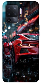 Чехол на Oppo A94 Red sports car фото 1 из 1