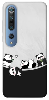 Чохол на Xiaomi Mi 10 / Mi 10 Pro Four pandas фото 1 з 1