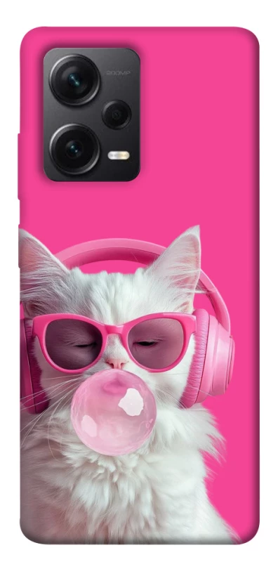 Чохол на Xiaomi Redmi Note 12 Pro 5G Pink kitty фото 1 з 1