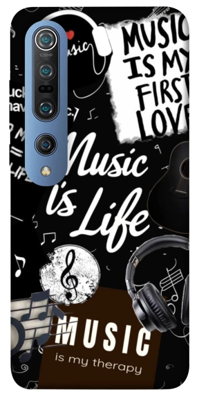 Чохол на Xiaomi Mi 10 / Mi 10 Pro Music is Life фото 1 з 1