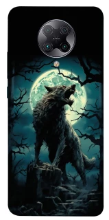 Чохол на Xiaomi Redmi K30 Pro / Poco F2 Pro Вовк під місяцем фото 1 з 1