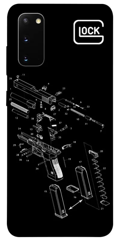 Чехол на Samsung Galaxy S20 LOCK фото 1 из 1