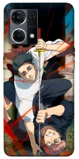 Чохол на Oppo Reno 7 4G Jujutsu kaisen v5 фото 1 з 1