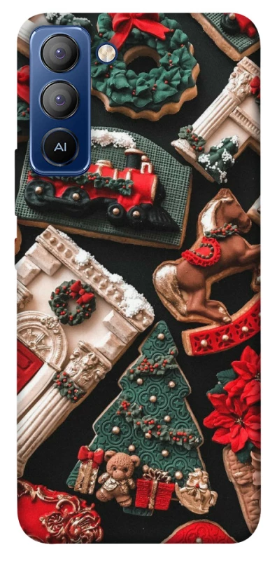 Чехол на TECNO Pop 5 LTE Новогодний v20 фото 1 из 1