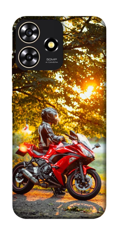 Чехол на ZTE Blade A73 4G Лучи заката фото 1 из 1