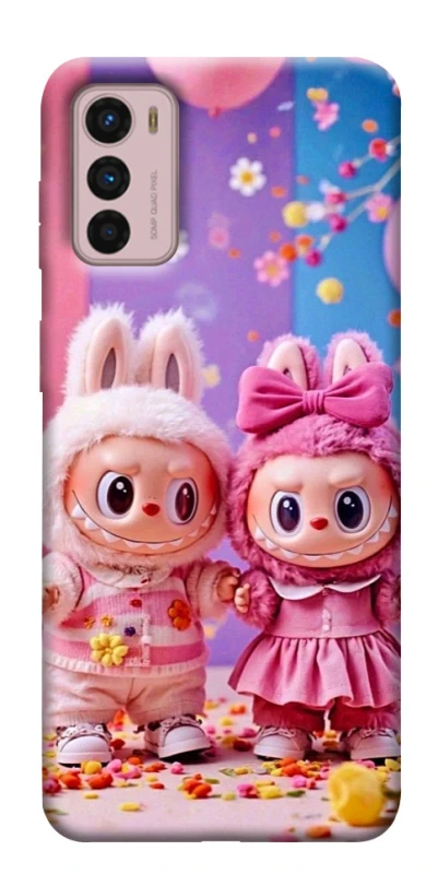 Чохол на Motorola Moto G42 Labubu twins ver.2 фото 1 з 1
