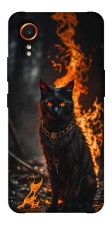 Чохол на Samsung Galaxy Xcover7 Вогняний кіт фото 1 з 1