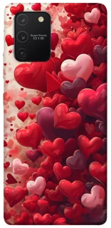 Чехол на Samsung Galaxy S10 Lite Many hearts фото 1 из 1