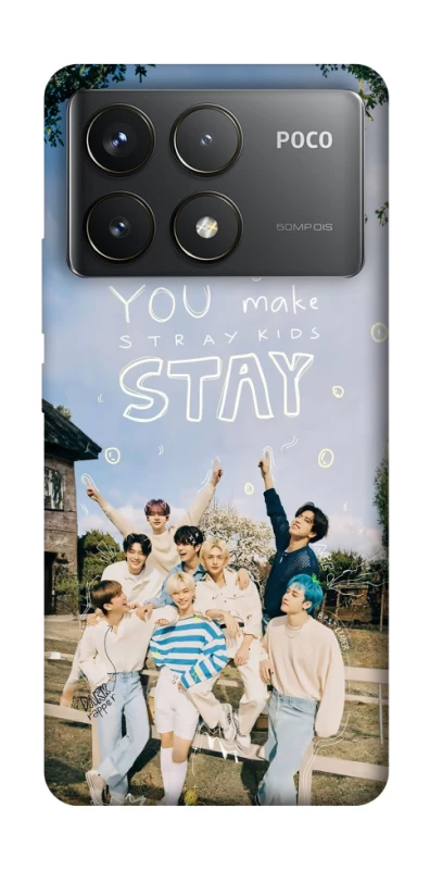 Чохол на Xiaomi Poco F6 Pro Stray Kids v3 фото 1 з 1