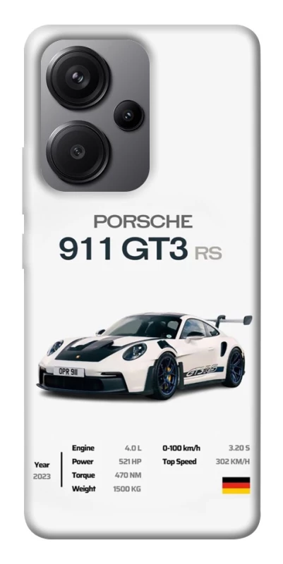 Чохол на Xiaomi Redmi Note 13 Pro+ Porsche 911 GT3 фото 1 з 1