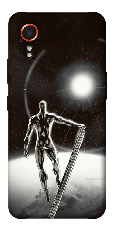 Чохол на Samsung Galaxy Xcover7 Срібний серфер фото 1 з 1