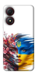 Чохол на ZTE Blade A34 4G Flowering Ukraine фото 1 з 1
