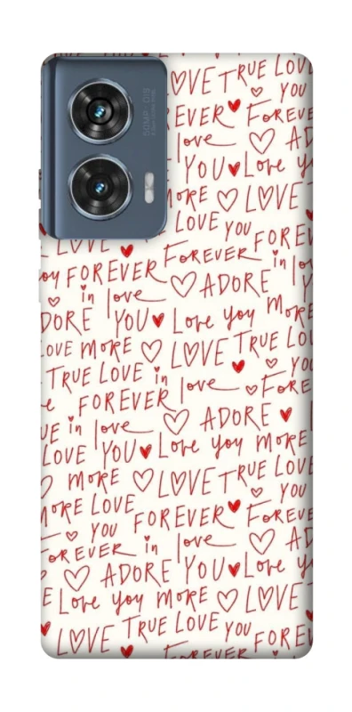 Чохол на Motorola Edge 50 Love aesthetic ver.4 фото 1 з 1
