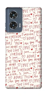 Чохол на Motorola Edge 50 Love aesthetic ver.4 фото 1 з 1