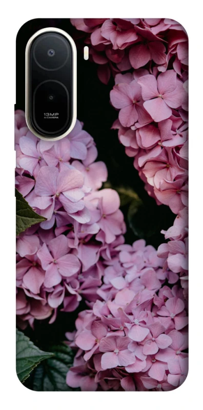 Чохол на Xiaomi Redmi A7 Pro 4G Рожеві гартензії фото 2 з 2