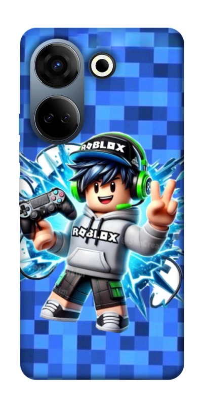 Чехол на TECNO Camon 20 Pro (CK7n) Roblox collage ver.6 фото 1 из 1